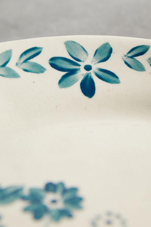 Blue Daisy Serving Platter, Large #3