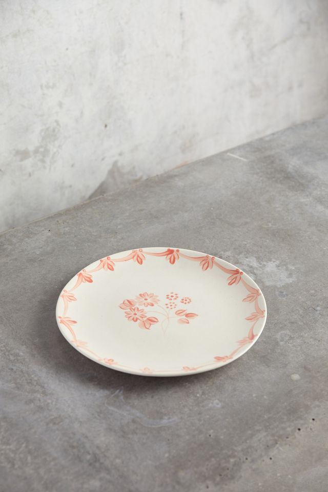 Pink Daisy Serving Platter, Round #1