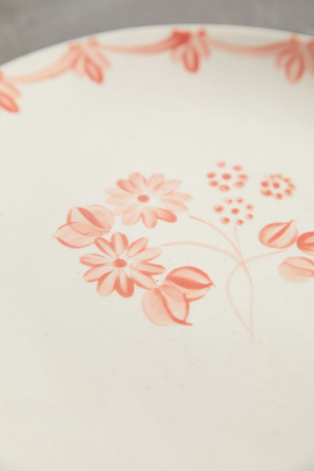 Pink Daisy Serving Platter, Round #2