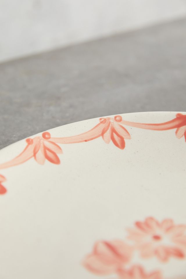 Pink Daisy Serving Platter, Round #3