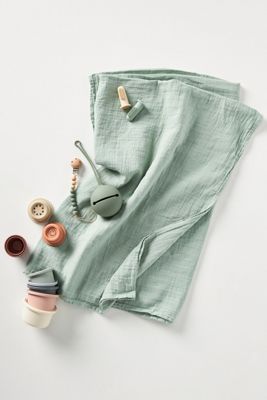 Mushie Newborn Swaddle Gift Set