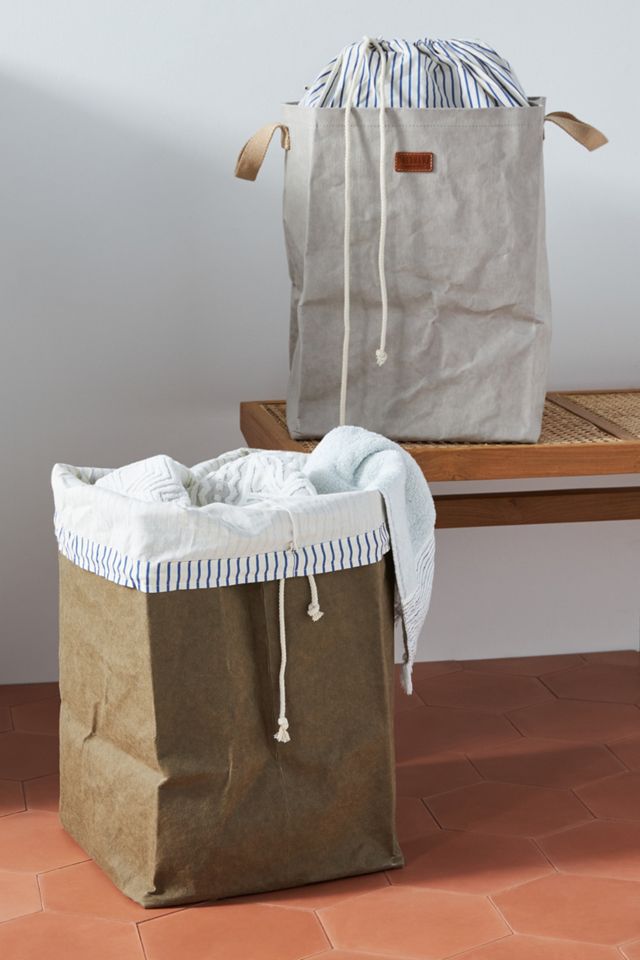 Uashmama - Laundry Bag - 58 x 30 x 25 cm - Beige