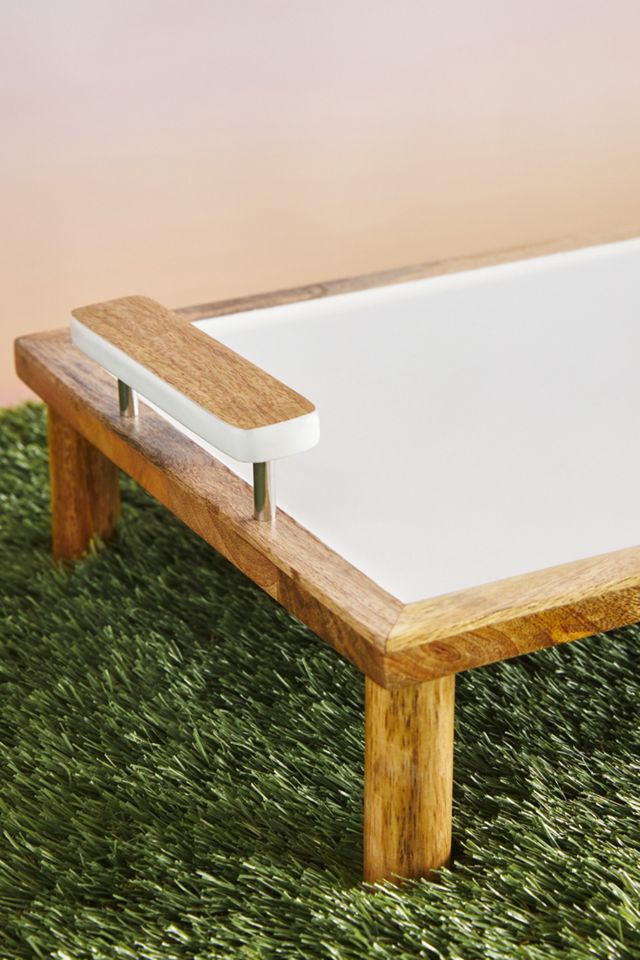 Portable Enameled Picnic Table #1