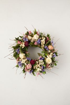 Preserved Spring Garden Wreath