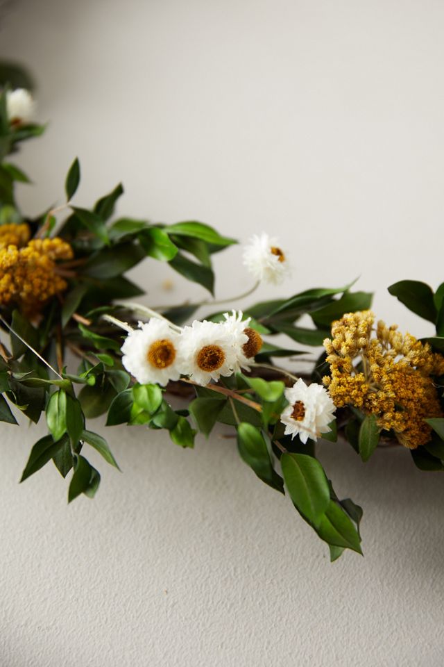 Preserved Spring Sun Wreath #1
