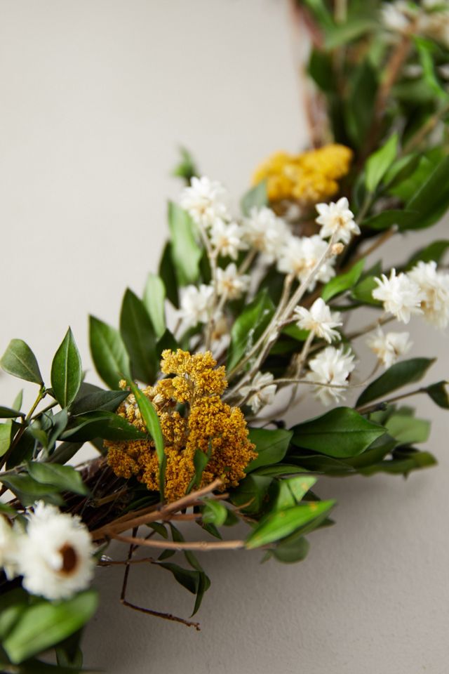 Preserved Spring Sun Wreath #3