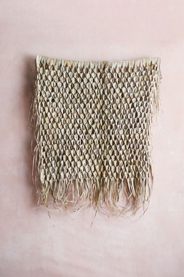 Palm Leaf Wall Hanging #2