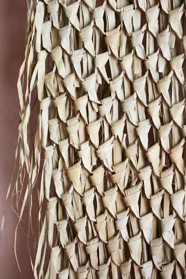 Palm Leaf Wall Hanging #4