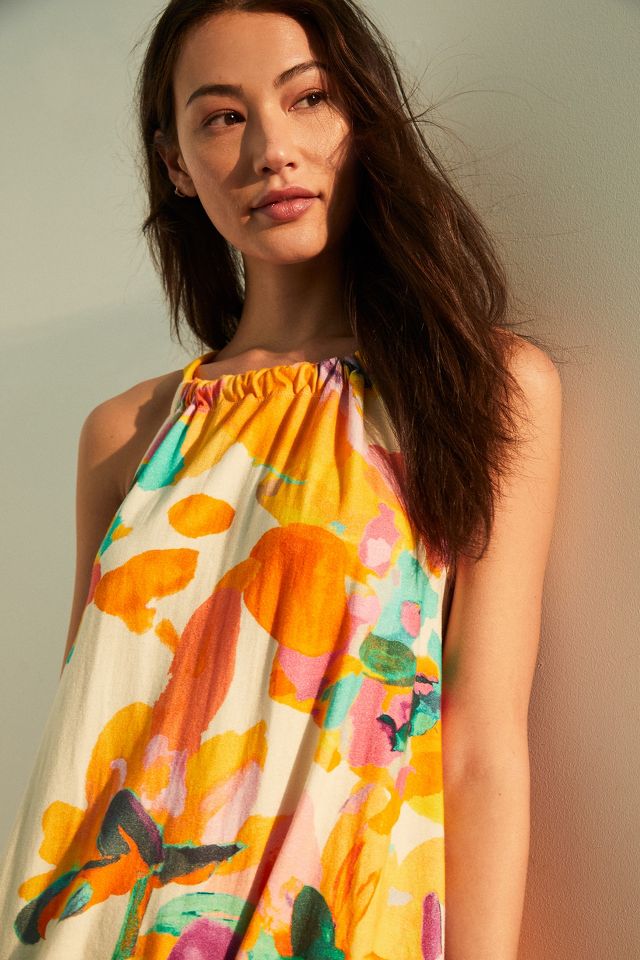 Daily Practice by Anthropologie Frida Cross-Back Midi Dress #1