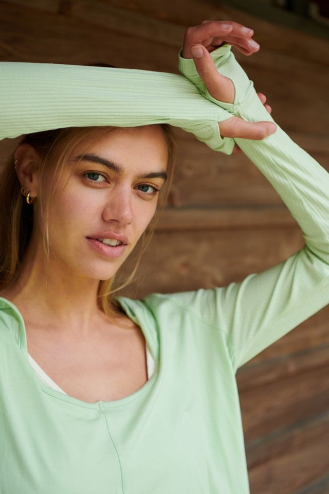 Free People Movement Hooded Pullover Top #2