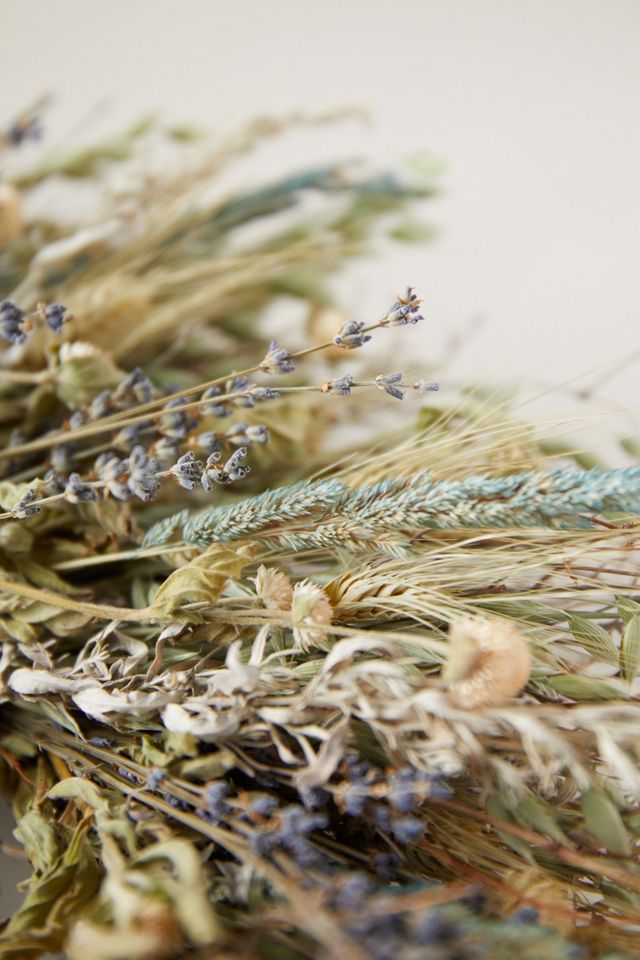 Preserved Sunkissed Blue Wreath #6