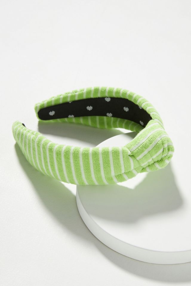 Lele Sadoughi Terry Knotted Headband | Anthropologie display picture 2