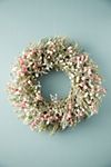 Preserved Pink Posey Wreath #3