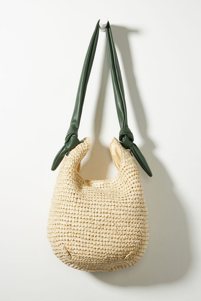 Raffia Shoulder Bag #1