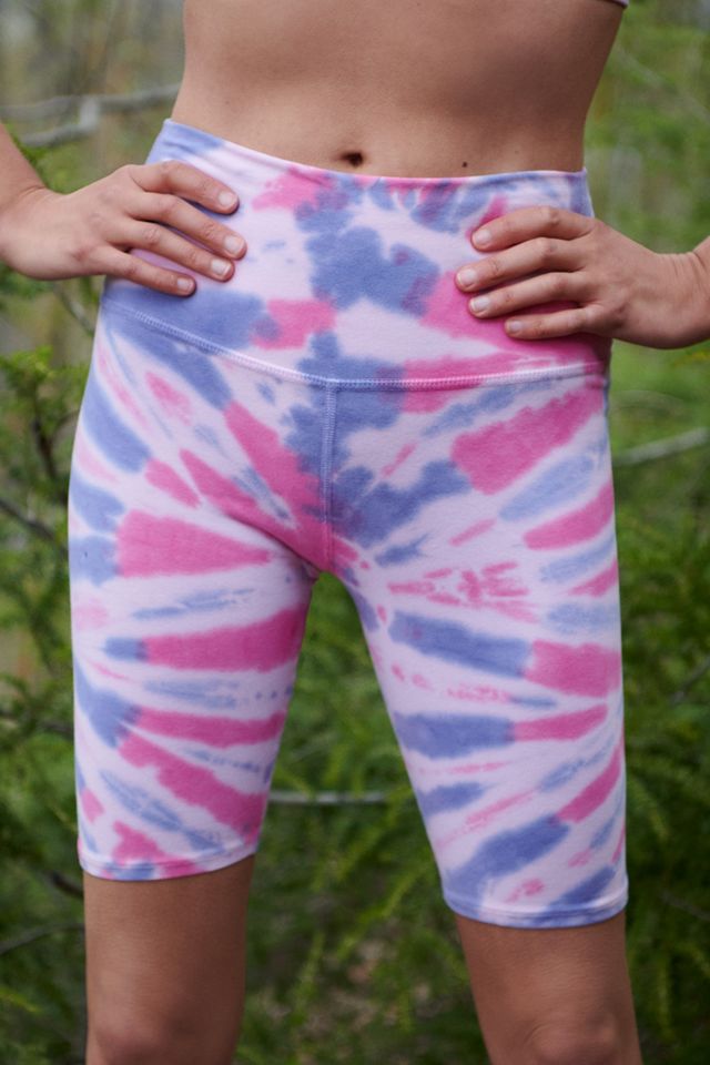 Groovy Tie-Dye Bike Shorts #1