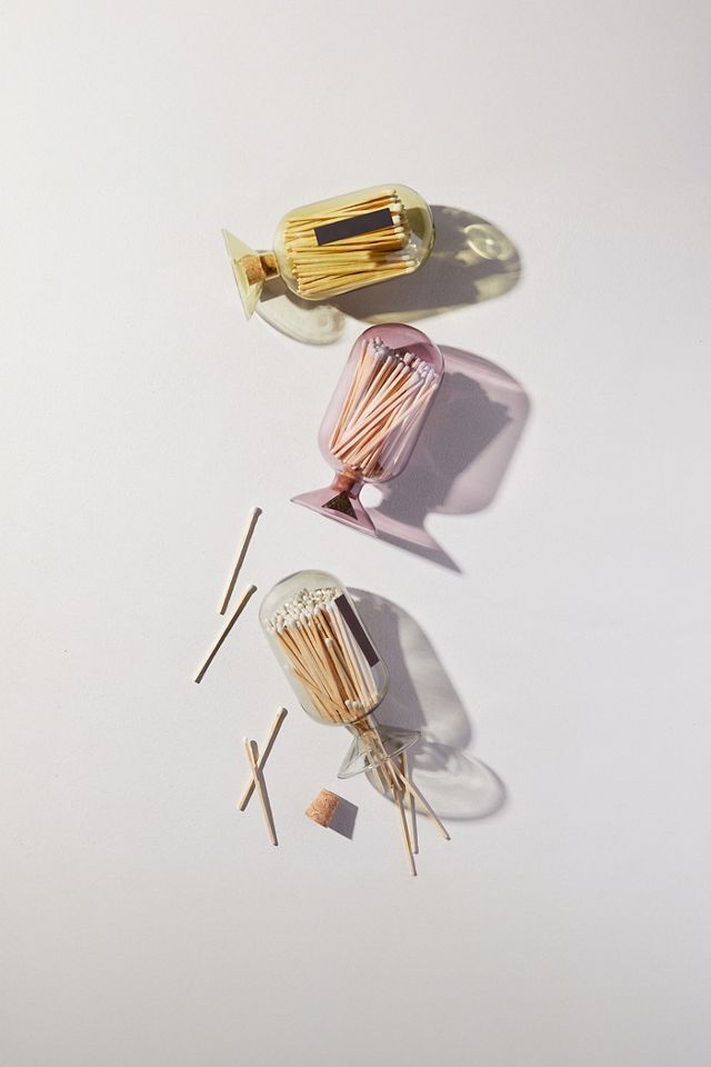 Glass Cloche with Matches #2