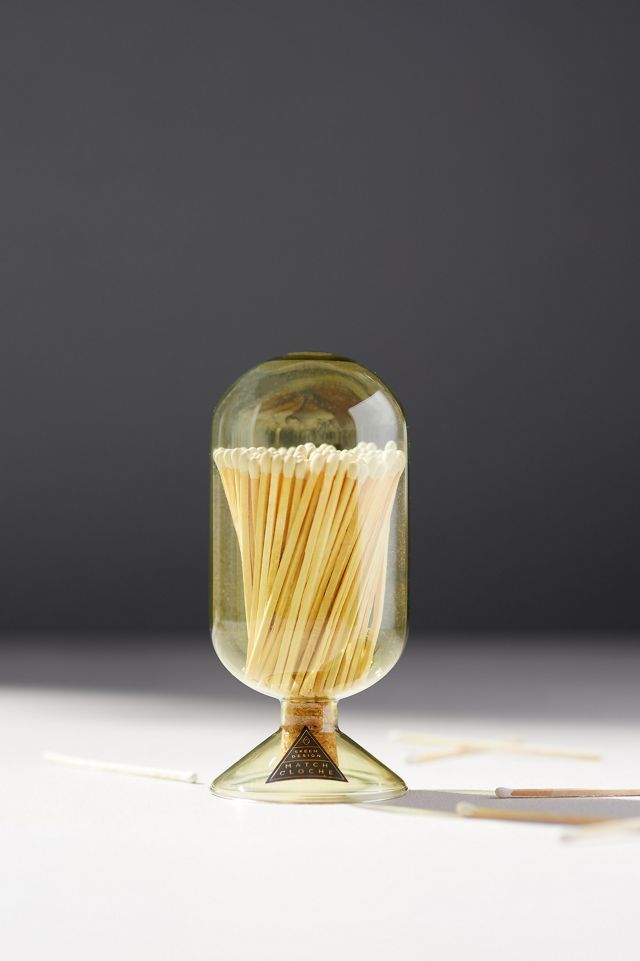 Glass Cloche with Matches #1