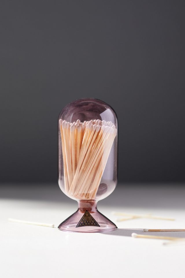 Glass Cloche with Matches #1