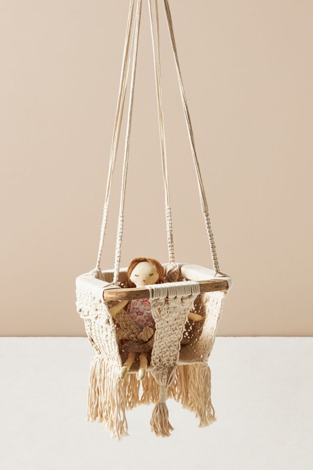 Macrame Baby Swing #1