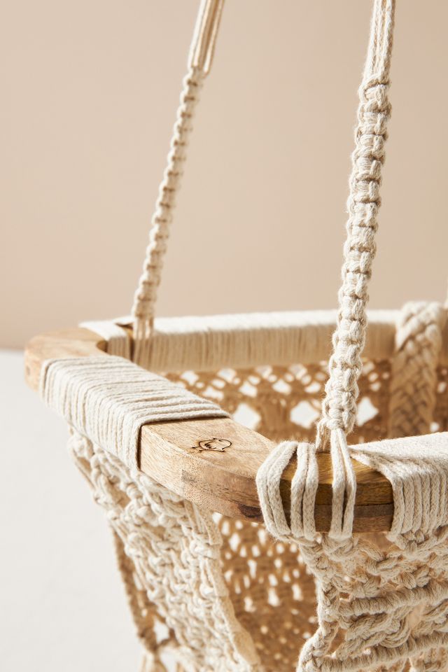 Macrame Baby Swing AnthroLiving