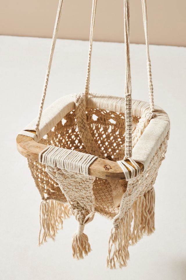 Macrame 2025 baby swing