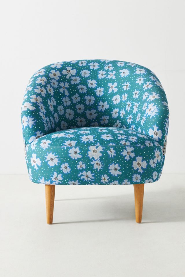 Florence Balducci Peacock Accent Chair | AnthroHome