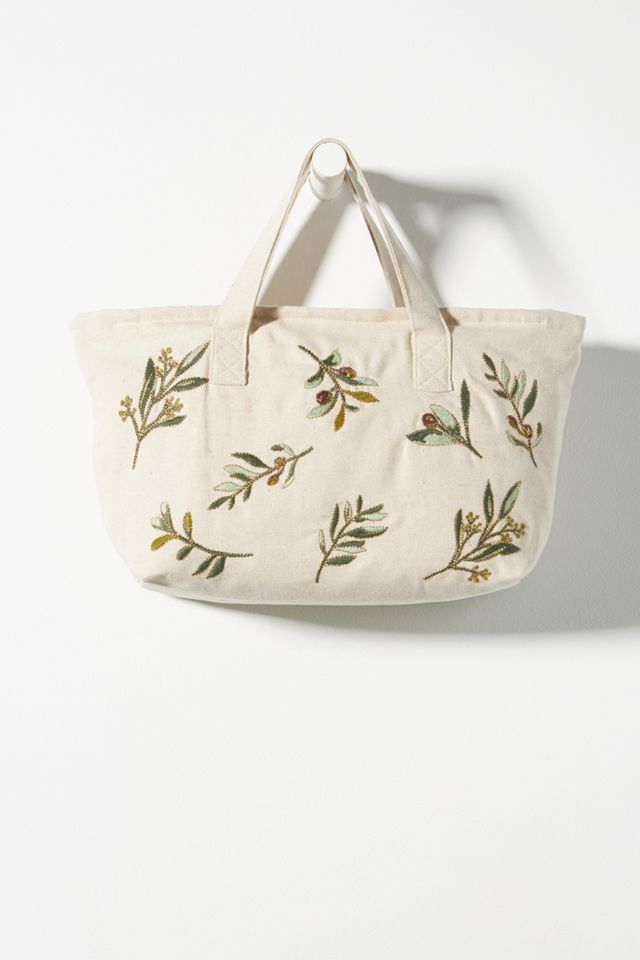 Embroidered Tote Bag #1