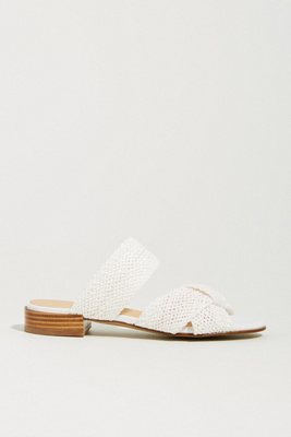 gwen raffia mules