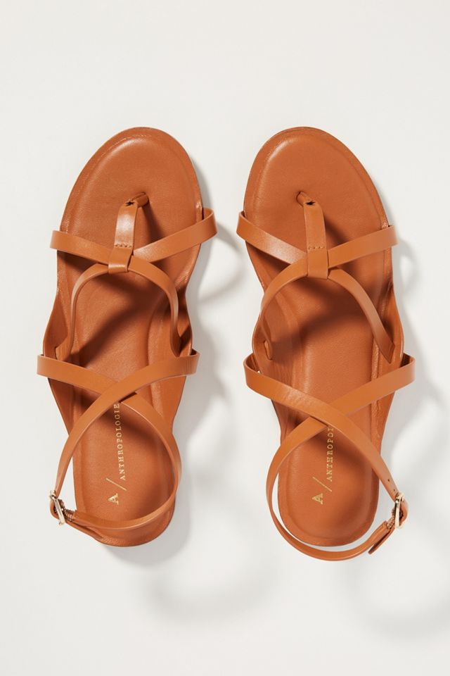 Leather Gladiator Sandals #1