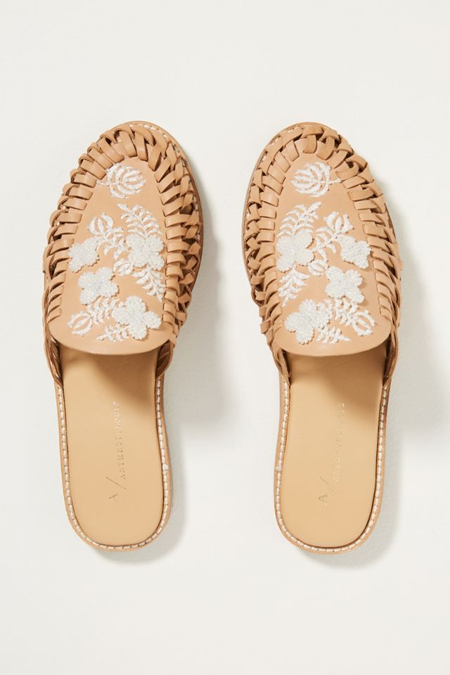 Embroidered Mules #1