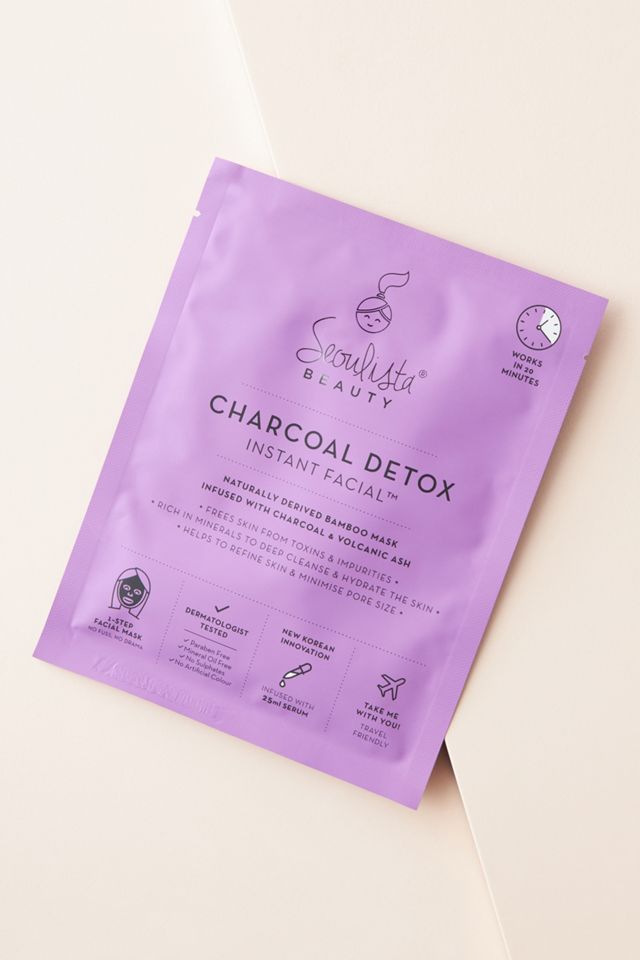 Seoulista Charcoal Detox Sheet Mask Anthropologie