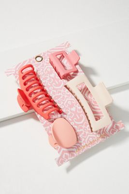 Courtside Matte Claw Hair Clip Set