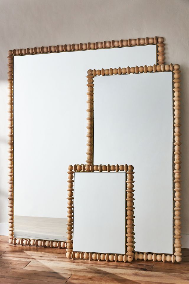 Hudson Black Small Mirror, Home Accents - Mirrors