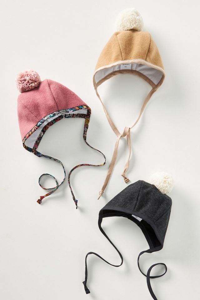Pom Baby Hat