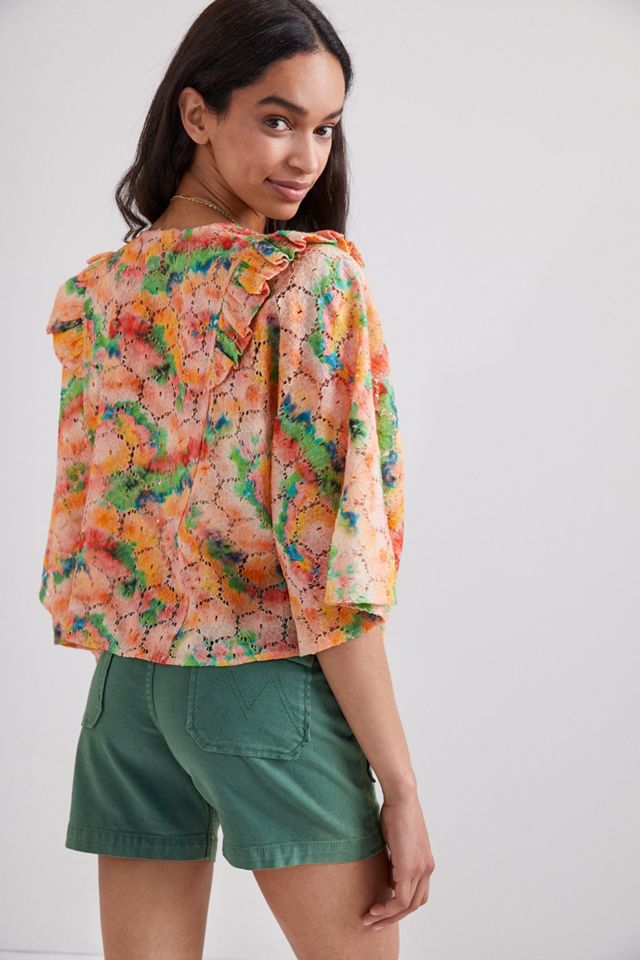 Cropped Floral Lace Shrug #2