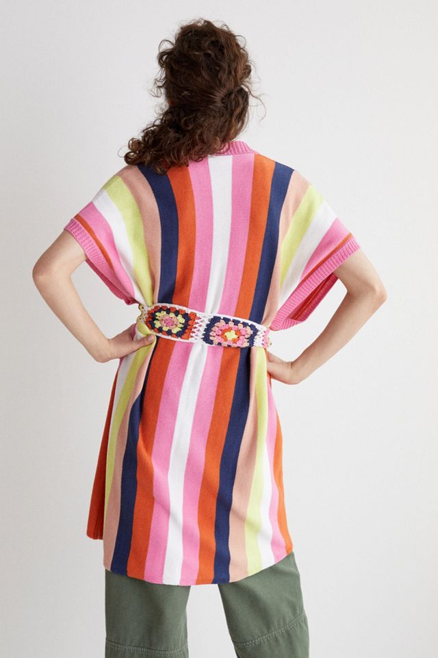 Belted Stripe Kimono #2