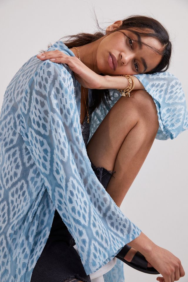 Sheer Sky Kimono #1