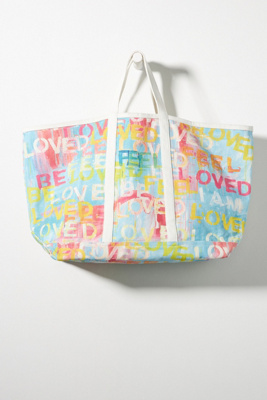 アンソロポロジーSunshineキャンバストートKerri Rosenthal Anthropologie x Kerri Rosenthal Sunshine Canvas Tote | eBay