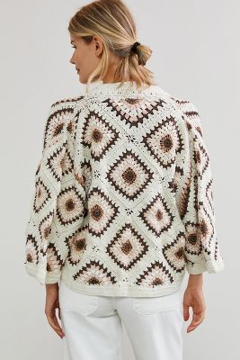 crochet cardigan anthropologie