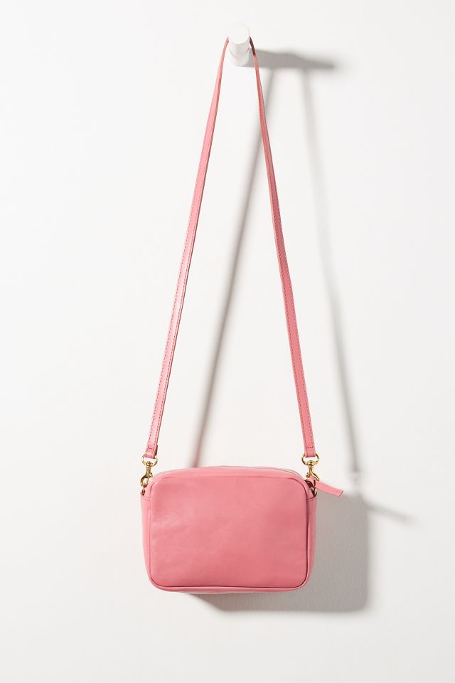 Clare V. Lollipop Midi Sac Leather Crossbody Bag