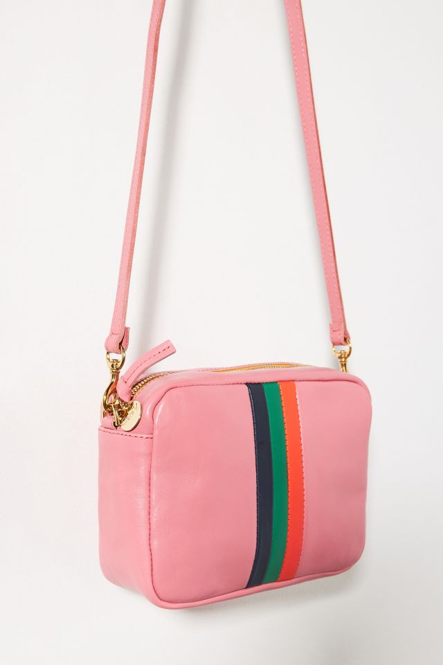 Clare V. Lollipop Midi Sac Leather Crossbody Bag