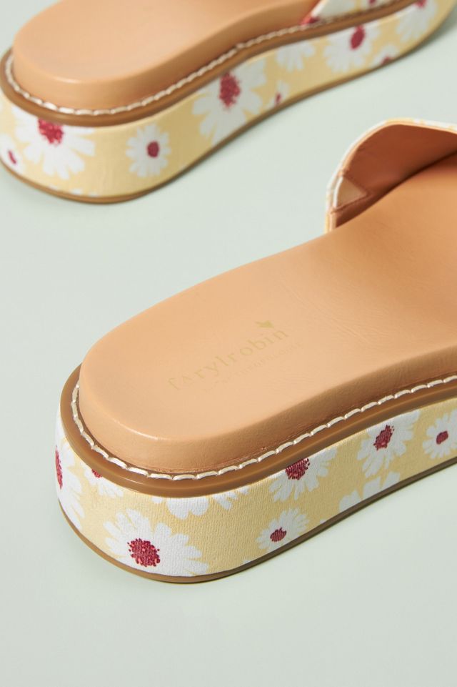 Farylrobin Floral Slide Sandals #3