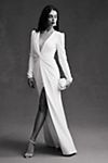 Tadashi Shoji Dawson Long-Sleeve Crepe Wedding Gown #1