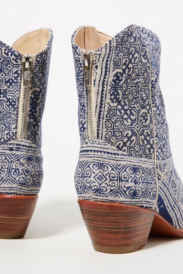 Tile Mosaic Western Boots | Anthropologie