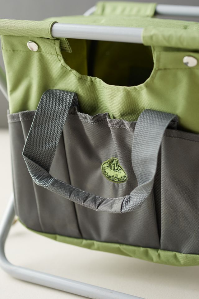 Canvas Carry-All Garden Stool #1