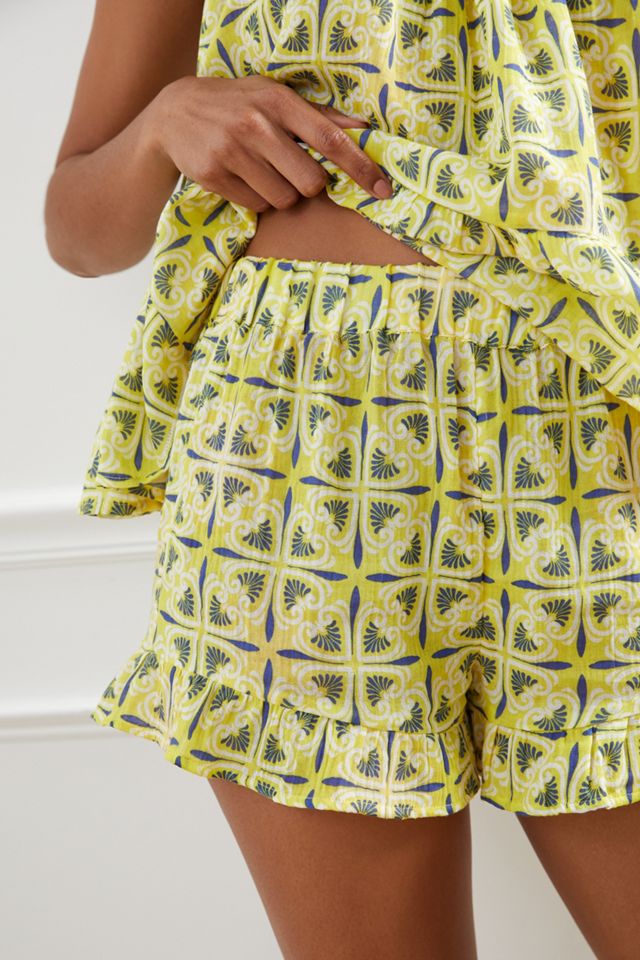 Beachy Ruffled Short Set #1