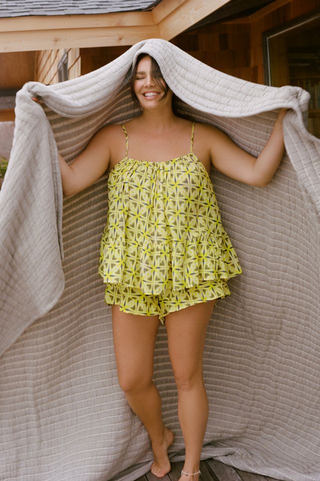 Beachy Ruffled Short Set #3
