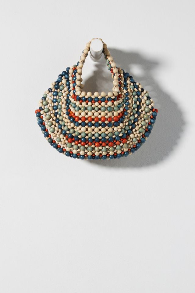 Aranaz Beaded Tote Bag #1