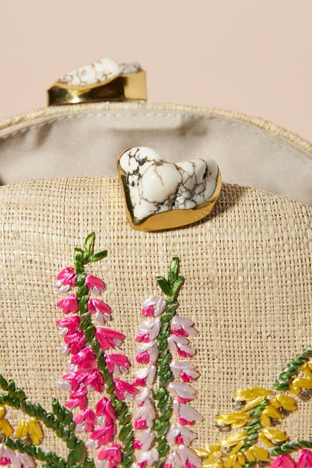 Ariella Embroidered Clutch #2