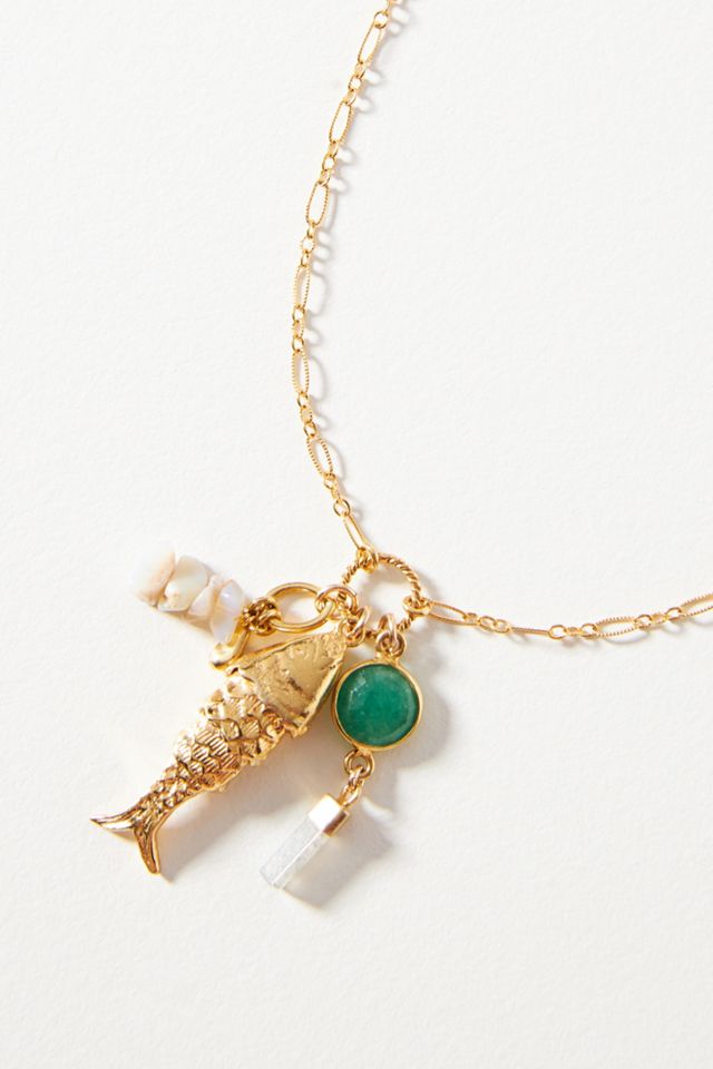 Chan Luu Lucky Fish Charm Pendant Necklace #1